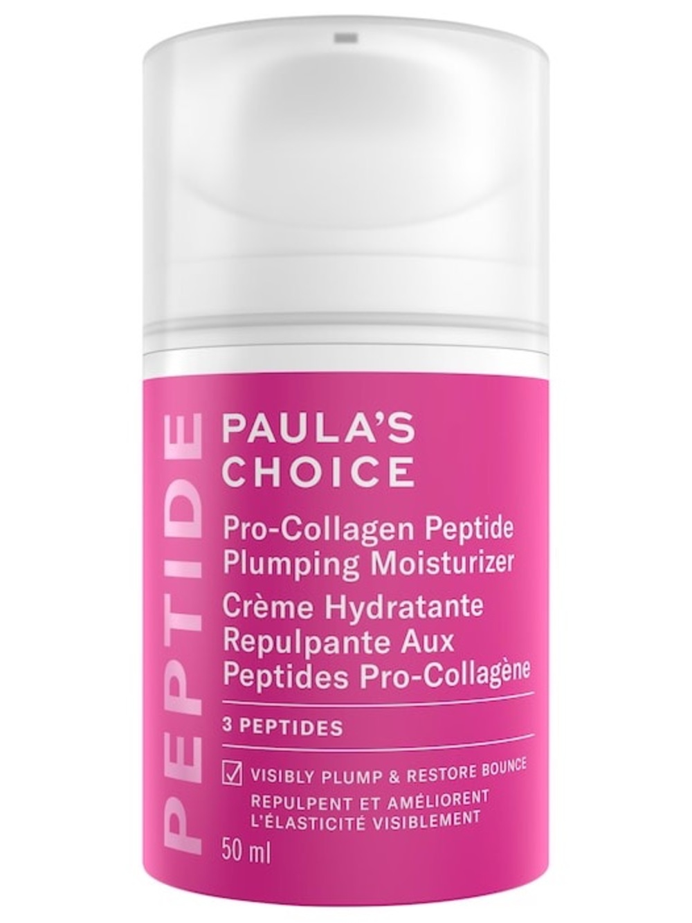 Paula's Choice Pro-Collagen Peptide Plumping Gel-Cream Moisturizer 50ml sealed